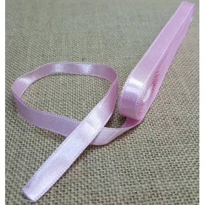  Satin Ribbon No:2, 1cm Baby Pink